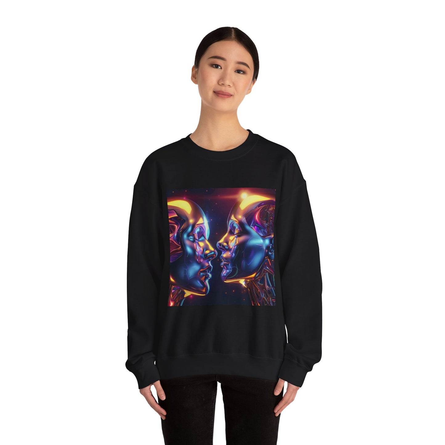 annu LOVE album art sweatshirt - eco-friendly unisex heavy blend™ crewneck